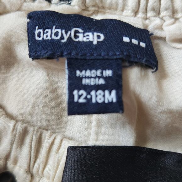 BabyGap Cream Scottie Dog Dress | Baby Girl Size 12–18 Months | 100% Cotton - Picture 7 of 8